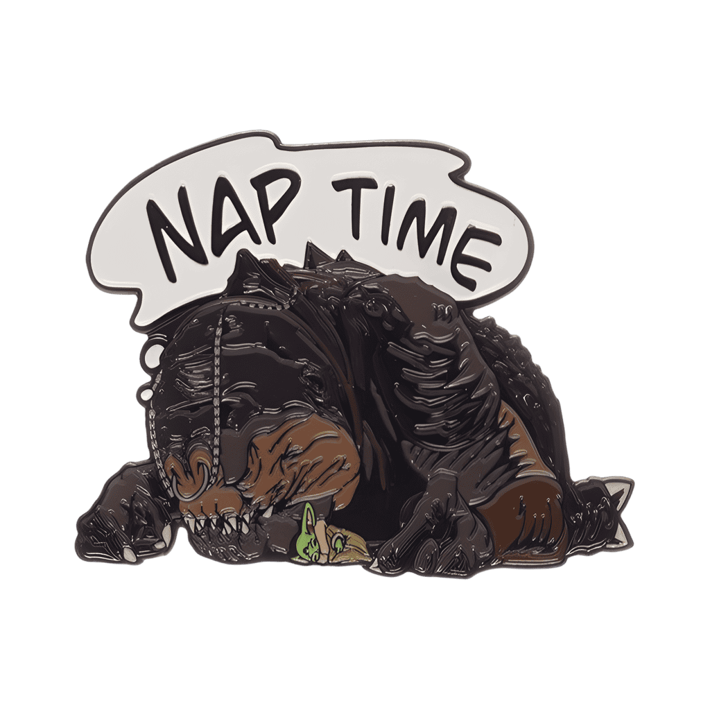 Grogu and Racor Napping Disney pin