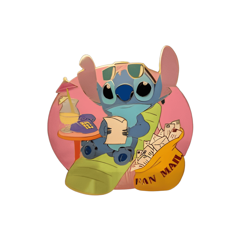 Stitch Fan Mail (Jumbo) Disney pin