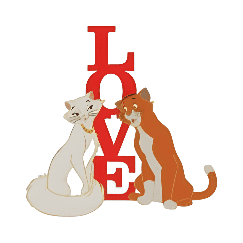 Duchess & Thomas O'Malley Disney pin