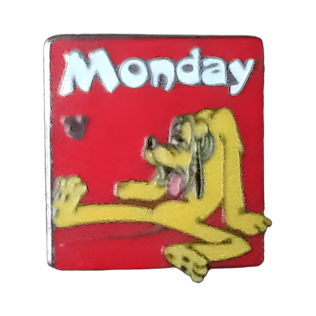 Monday Disney pin