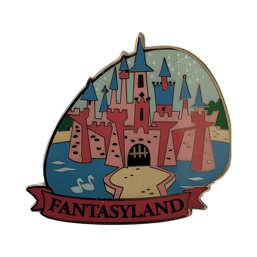 1950's - Fantasyland - Sleeping Beauty Castle Disney pin