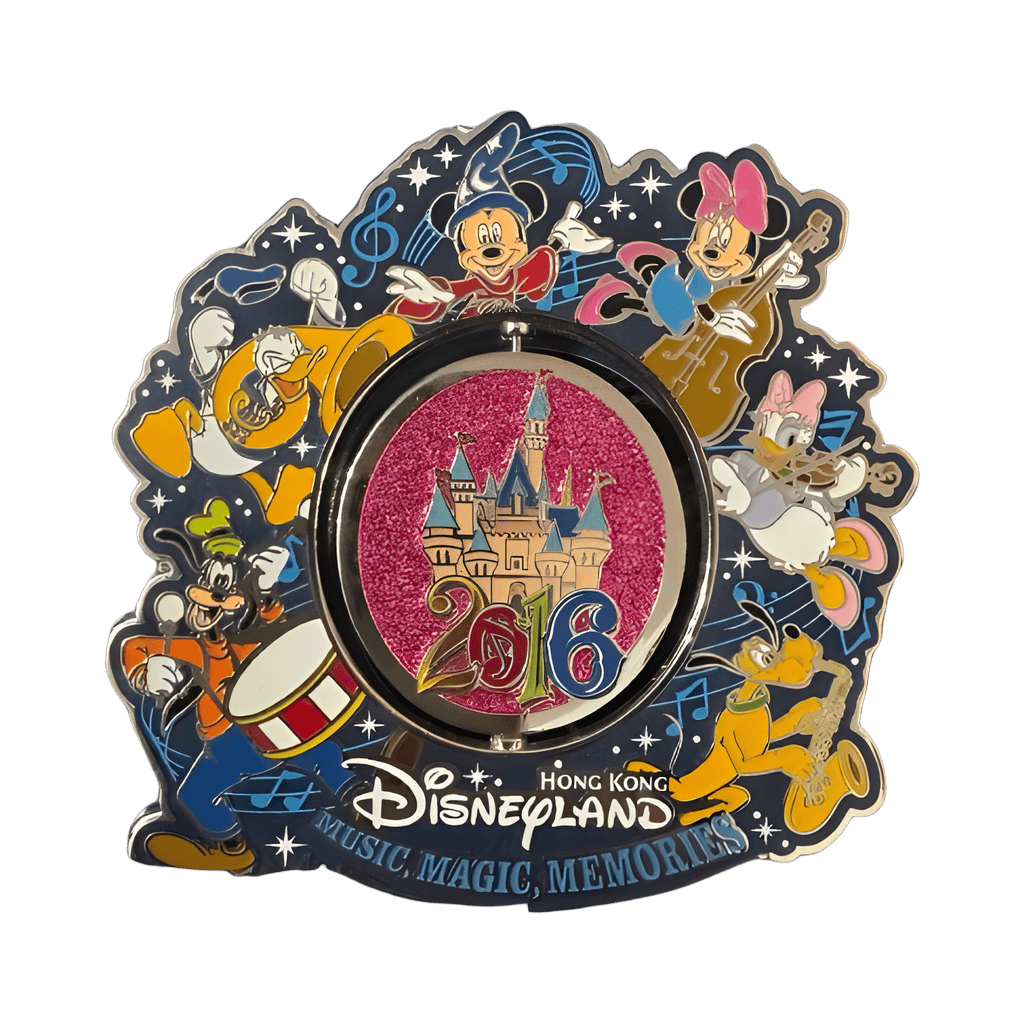Music Magic Memories Spinner Disney pin