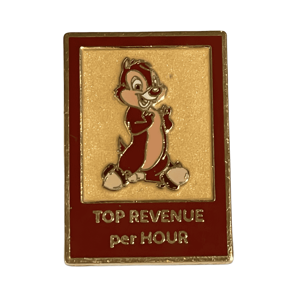 Top Revenue Per Hour - Dale Disney pin