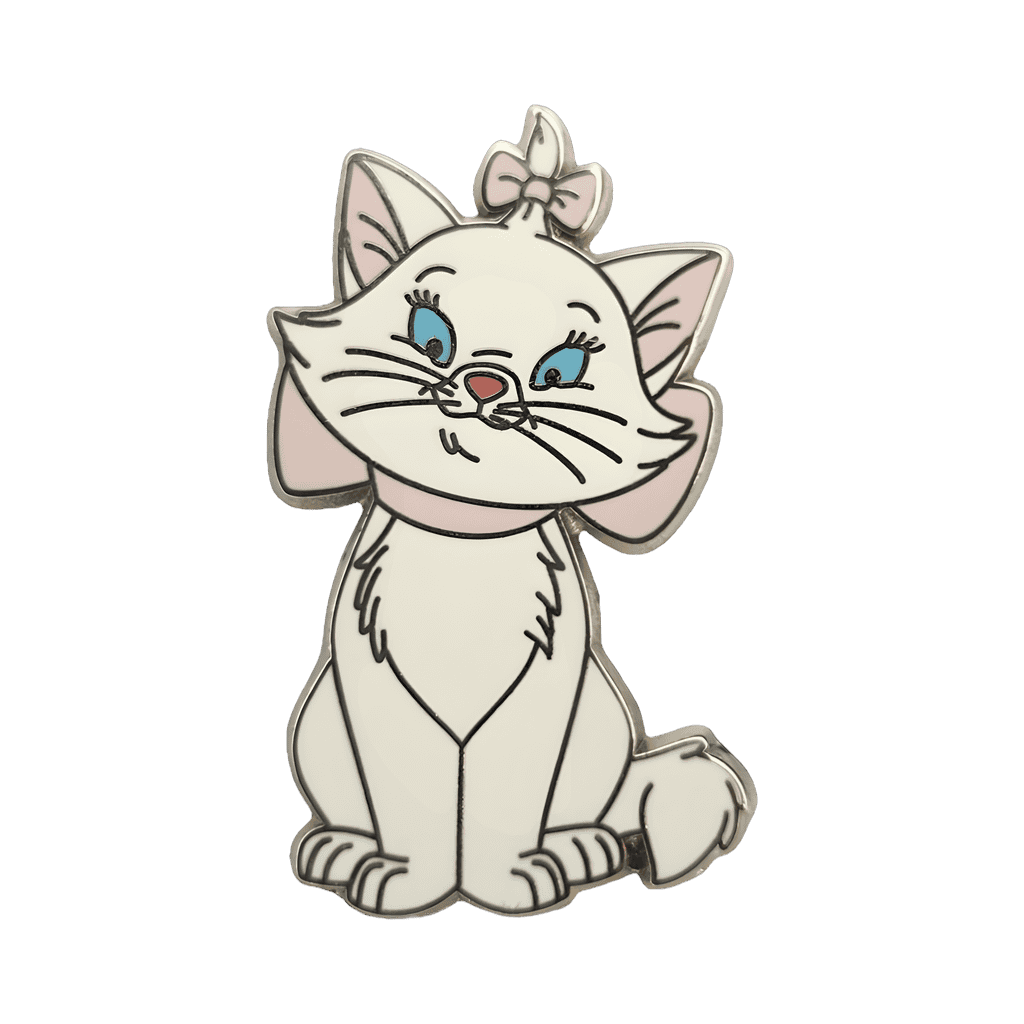 Marie Sitting Forward Disney pin