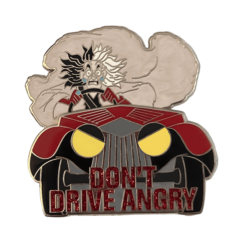 Cruella Don’t Drive Angry Disney pin