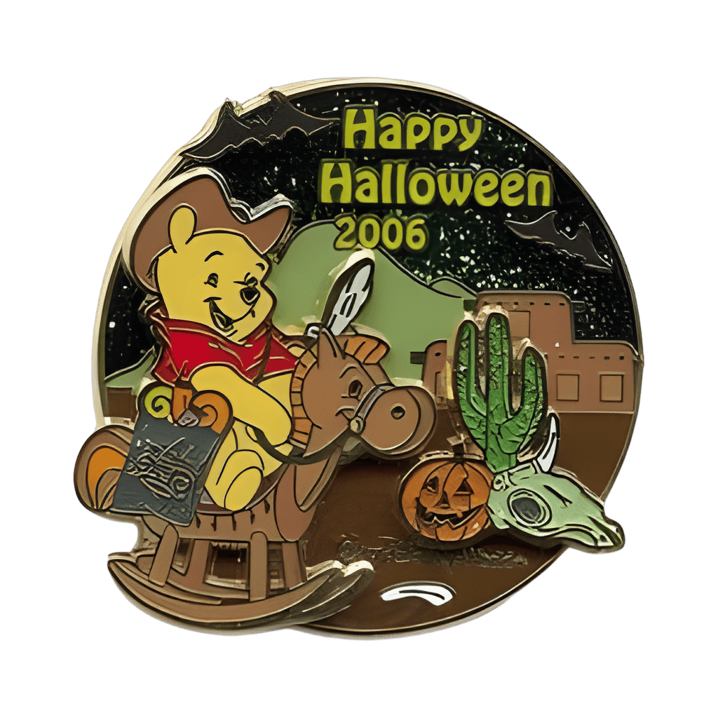 Cowboy Pooh Disney pin