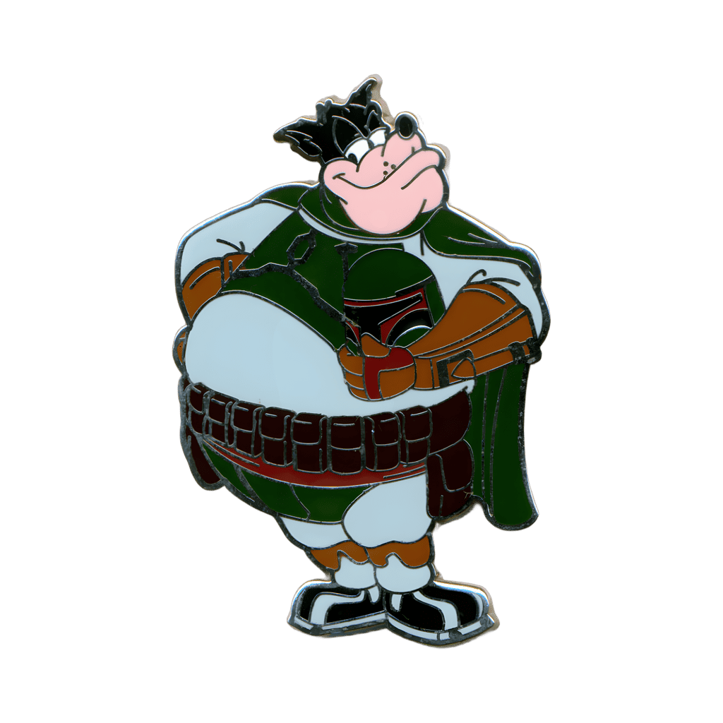 Pete as Boba Fett Disney pin
