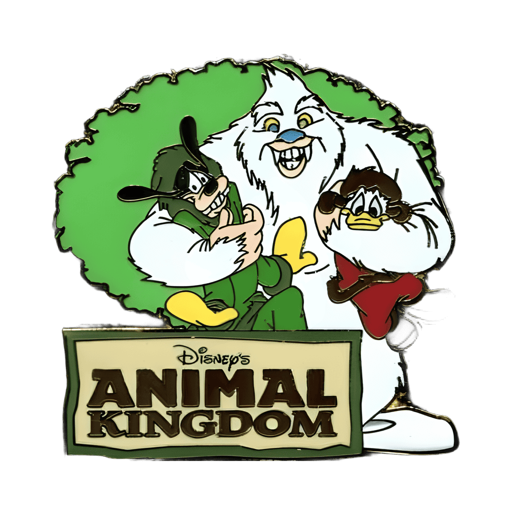 Goofy, Donald, and Yeti Disney pin