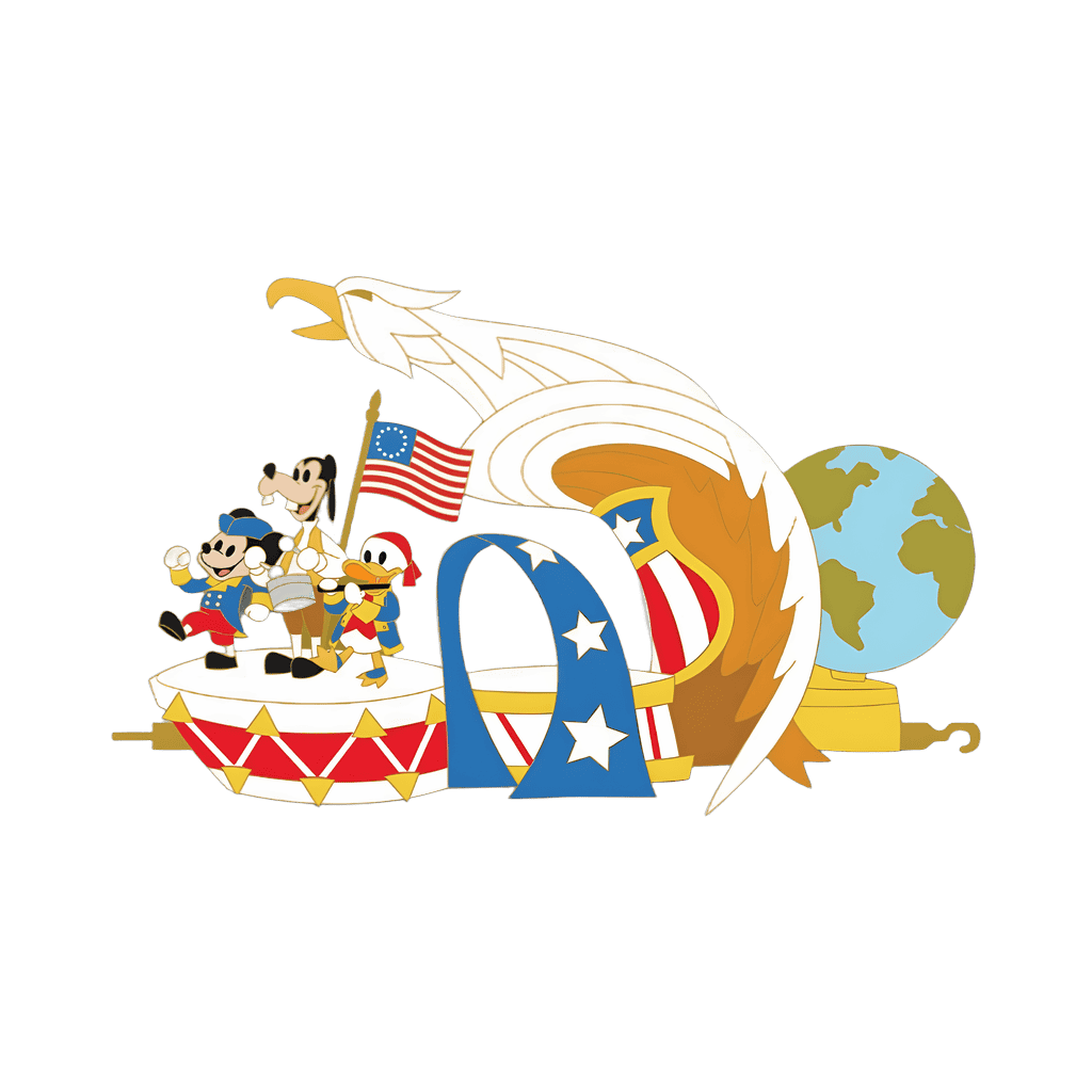 America on Parade Float COMPLETER Disney pin