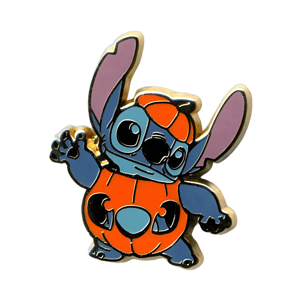 Stitch Dressed as an (alien) Pumpkin Disney pin
