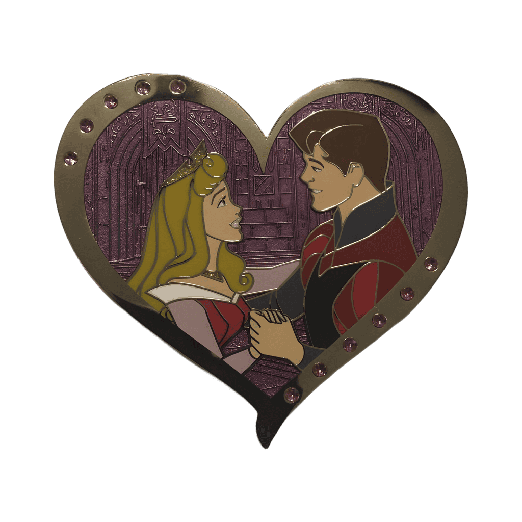 Aurora and Prince Phillip Disney pin