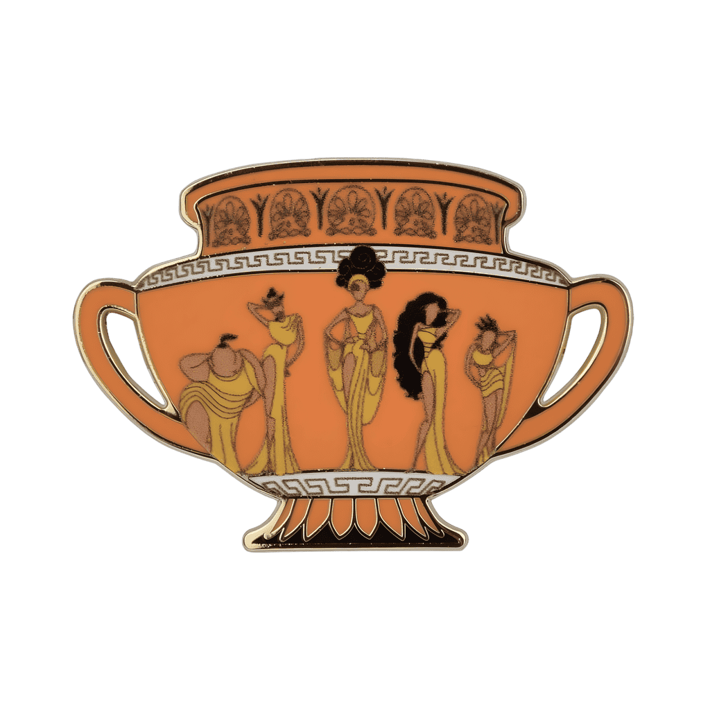 Hercules The Muses Vase Enamel Pin Disney pin