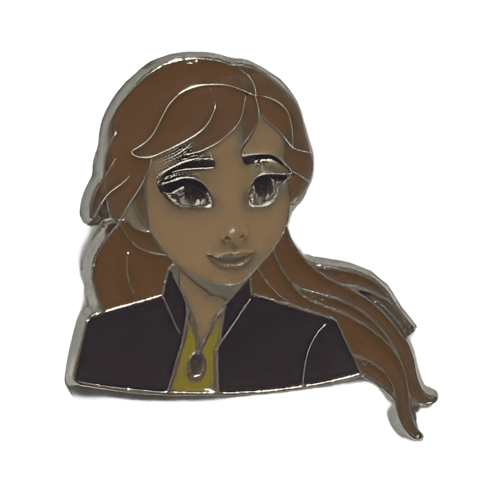 Anna (frozen 2 badge) Disney pin
