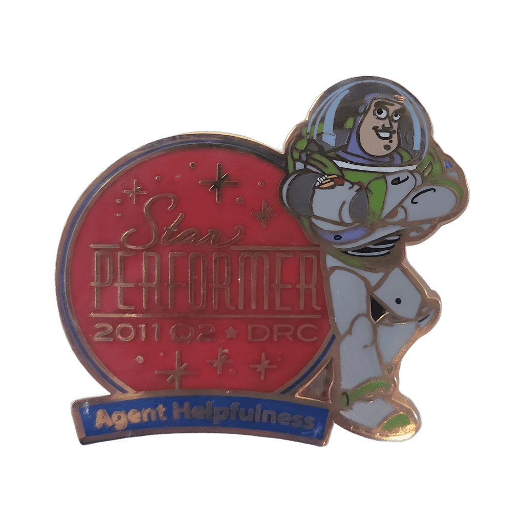 2011 Q2 - Star Performer — Agent Helpfulness (Buzz Lightyear) Disney pin