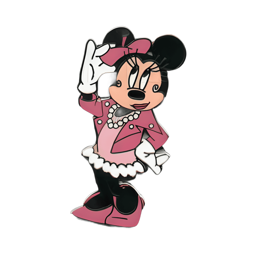 Minnie in Pink Beret Disney pin