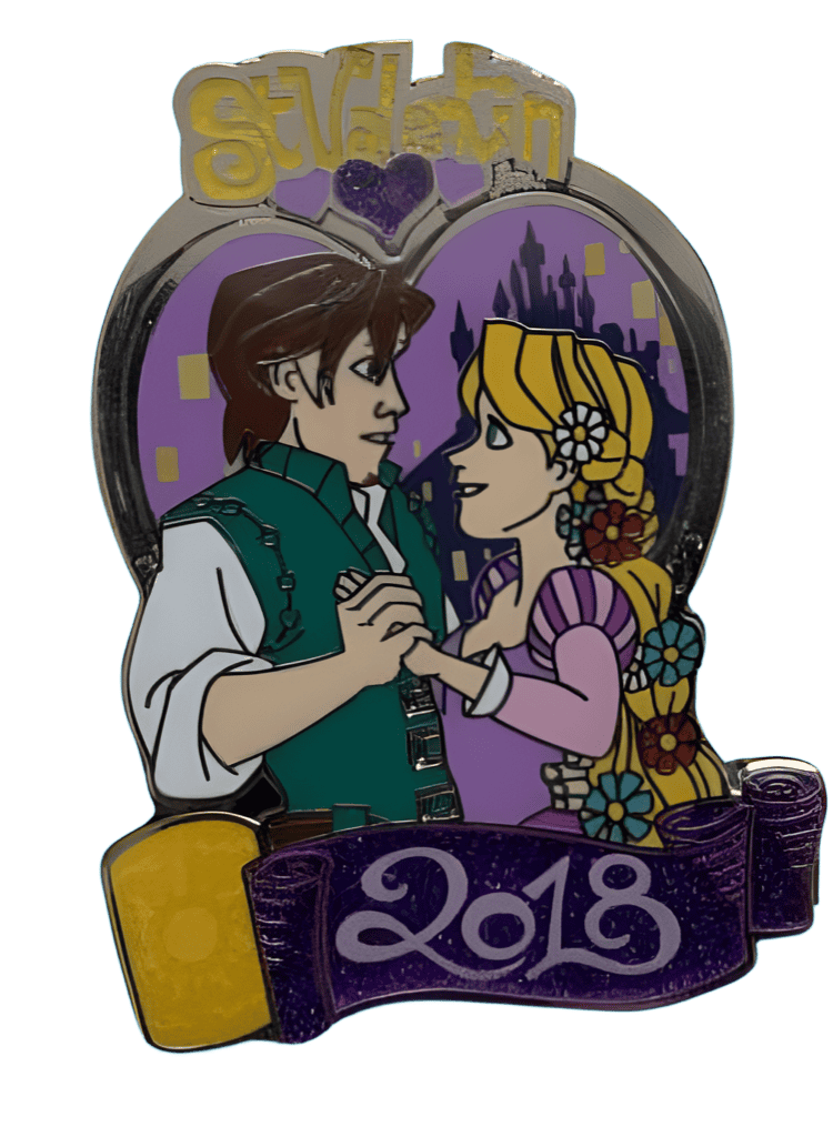 Rapunzel - saint-Valentin, 2018 Disney pin