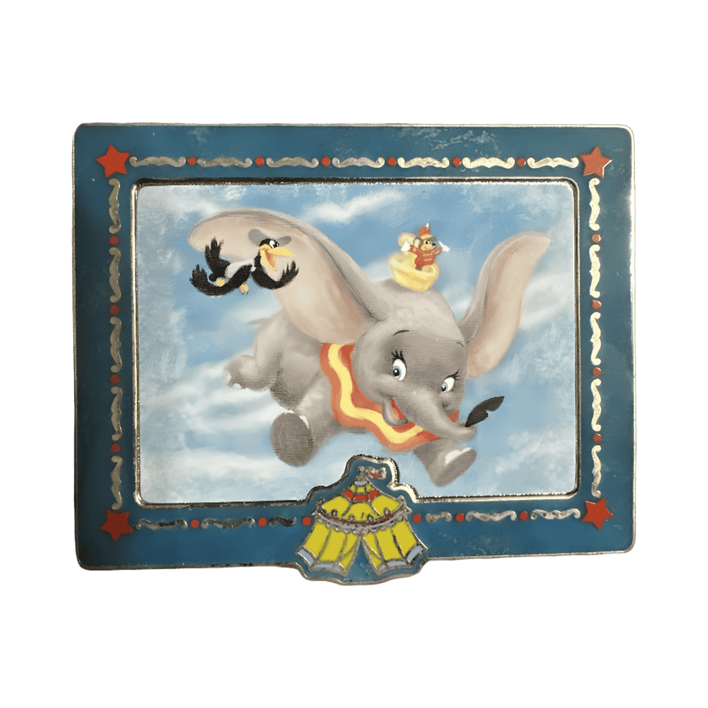 Flying Dumbo with Crow Disney pin