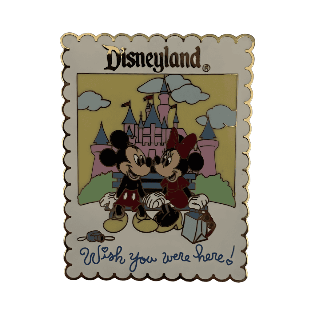 Minnie and Mickey in Front of Castle Disney pin