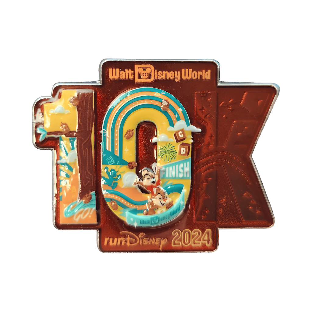 10k - Sculpted Chip and Dale Disney pin