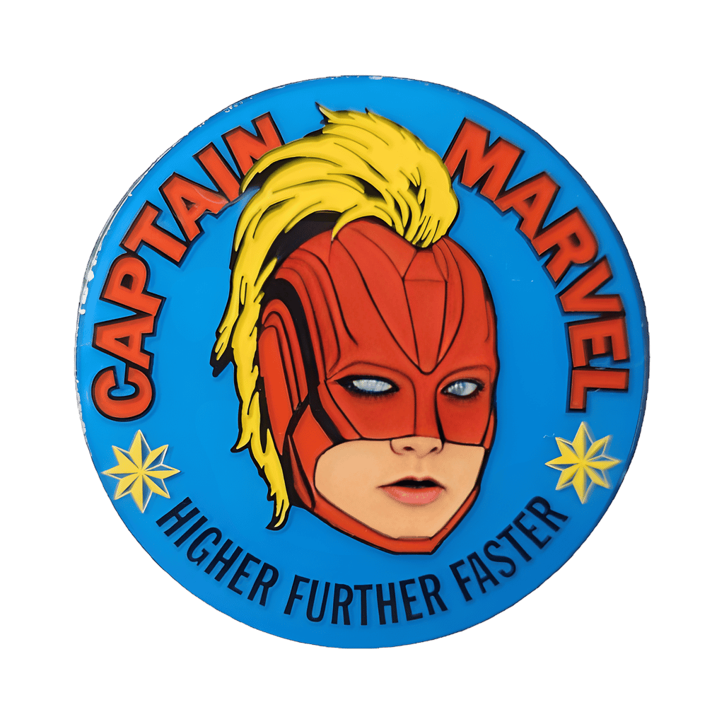 Captain Marvel: Higher Further Faster Disney pin