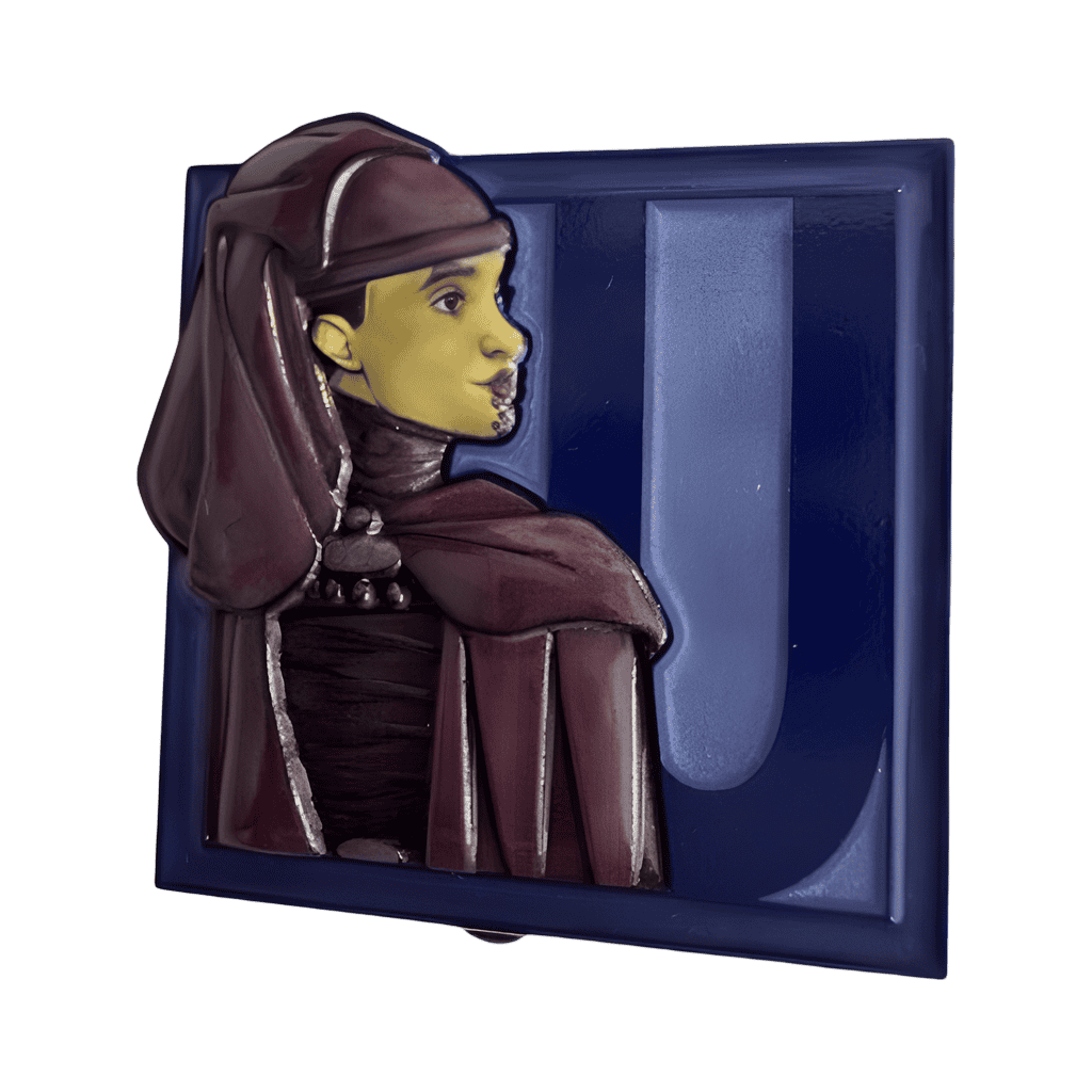 Luminara Unduli "U" Disney pin