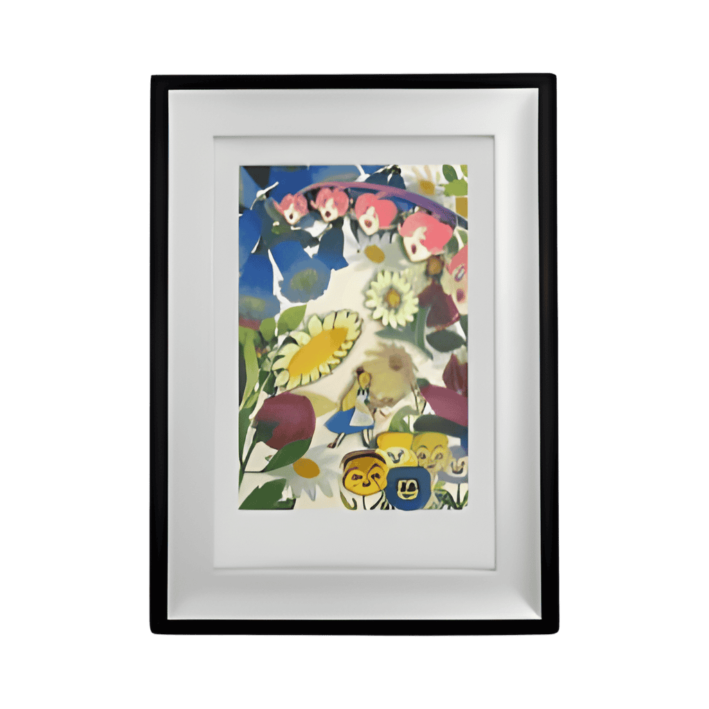 Mary Blair Alice in Wonderland Framed Set Disney pin