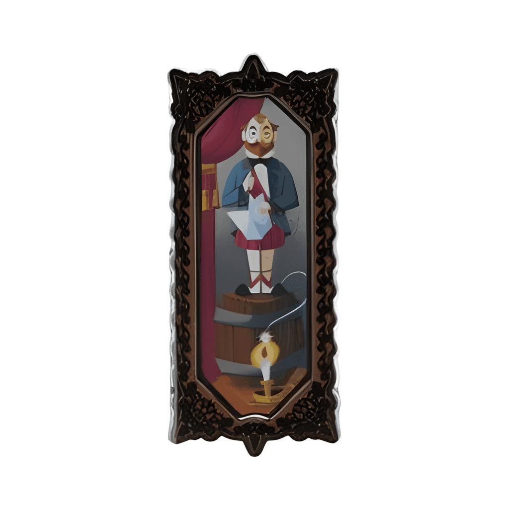 Dynamite Stretching Portrait (Alexander Nitrokoff) Disney pin