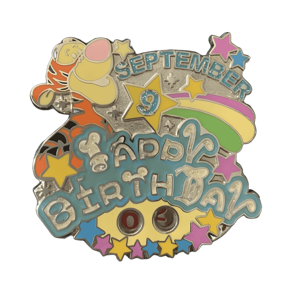September (Tigger) Disney pin
