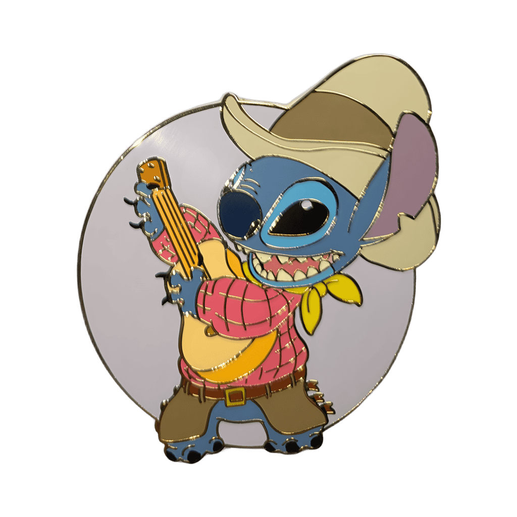 Cowboy with Guitar Disney pin