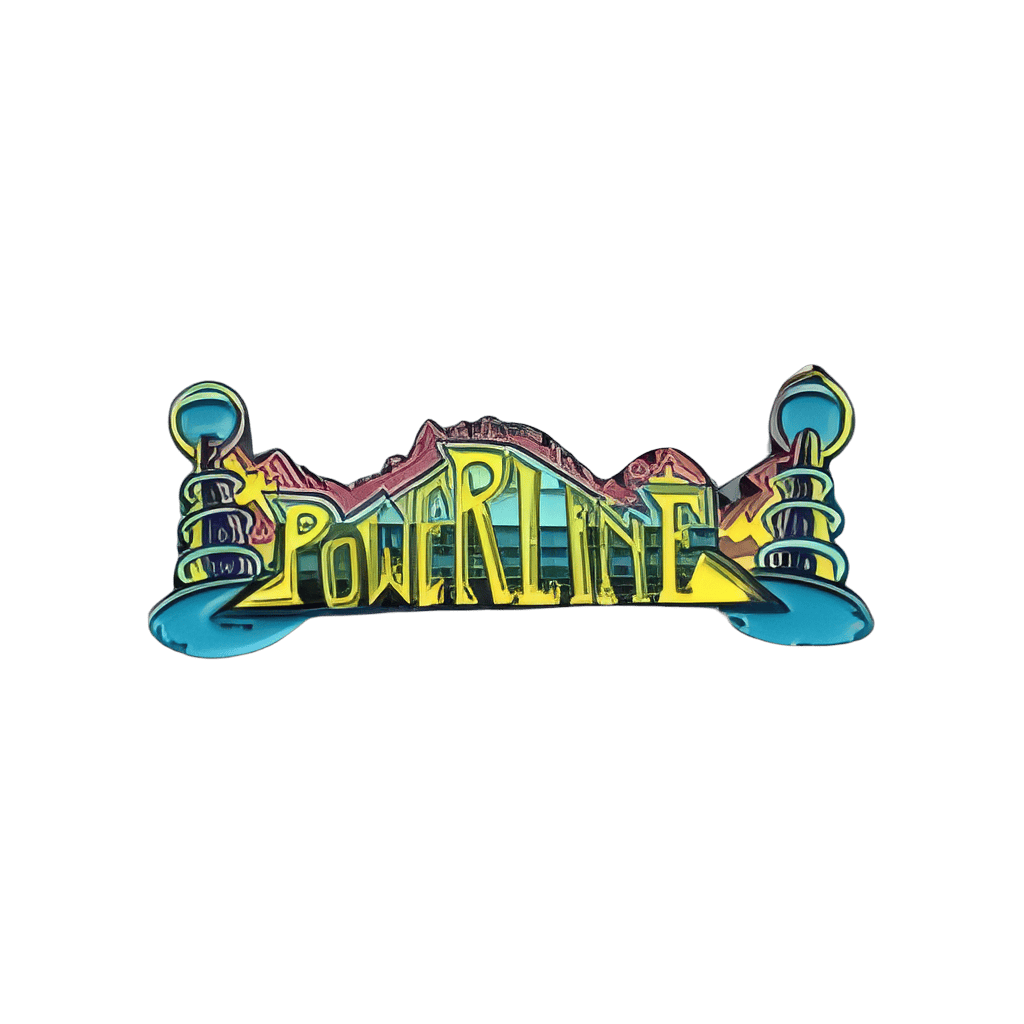 Powerline Logo Disney pin