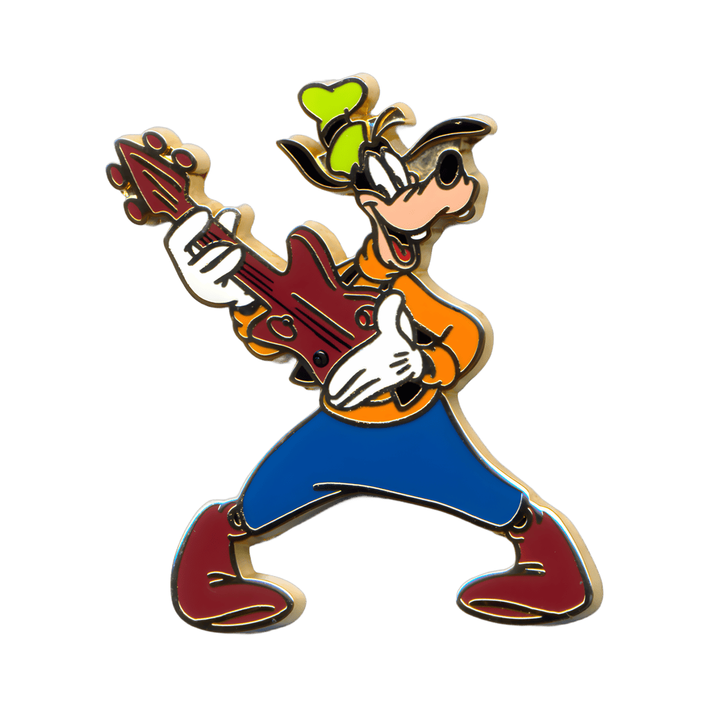 Goofy Playing the Guitar Disney pin