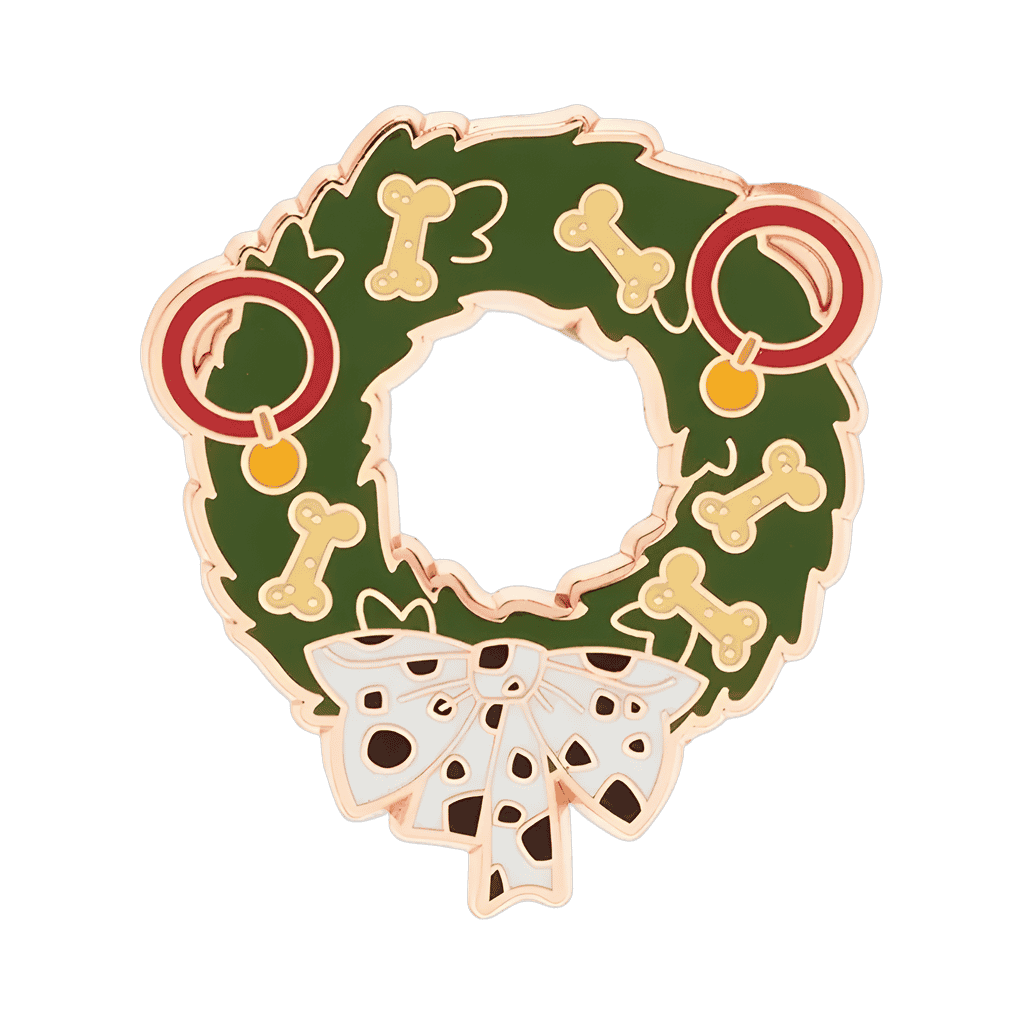 101 Dalmatians Wreath Disney pin