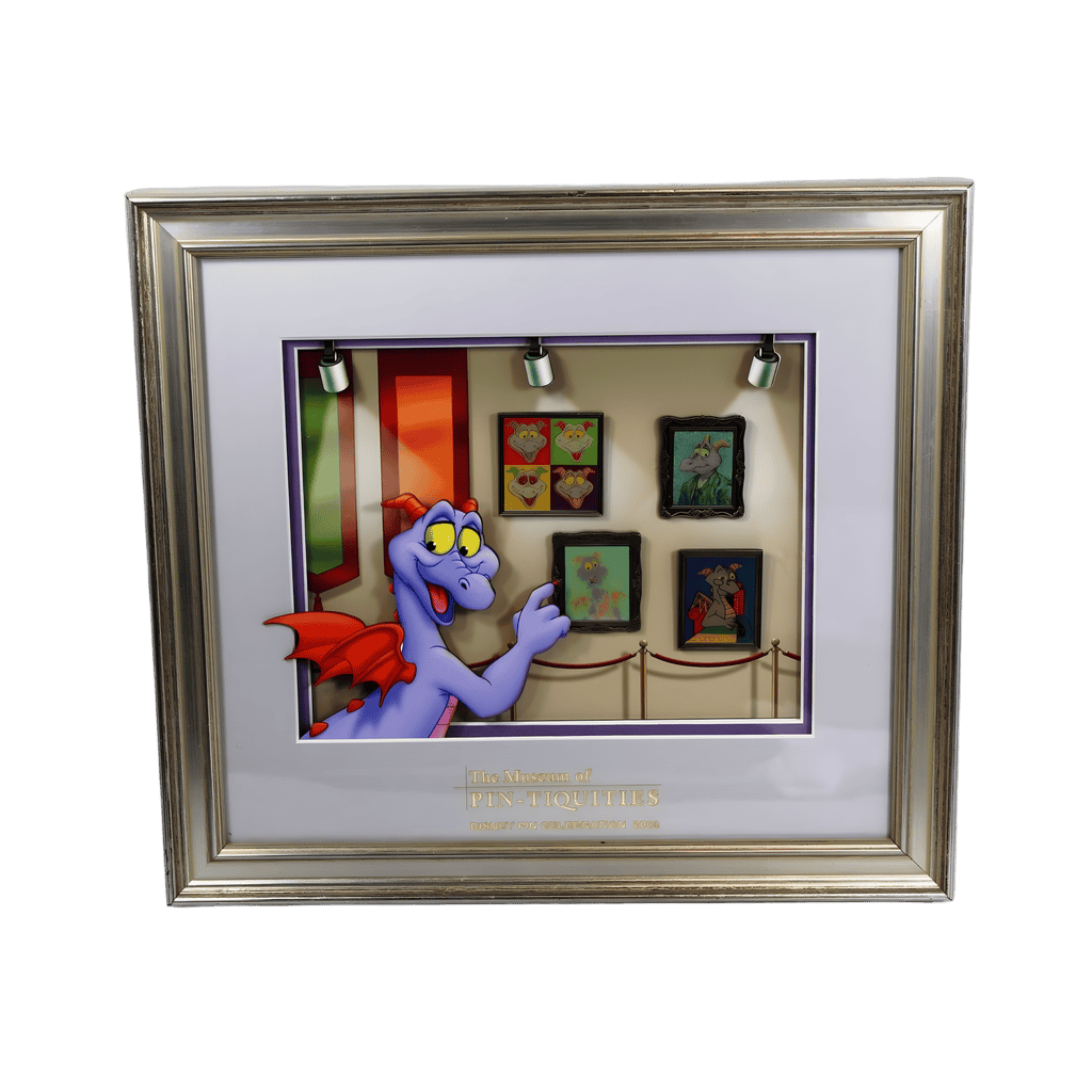 Figment Art Gallery Framed Set Disney pin