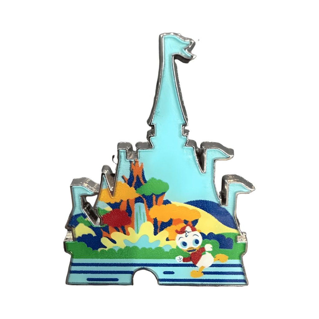 Huey at Splash Mountain Disney pin