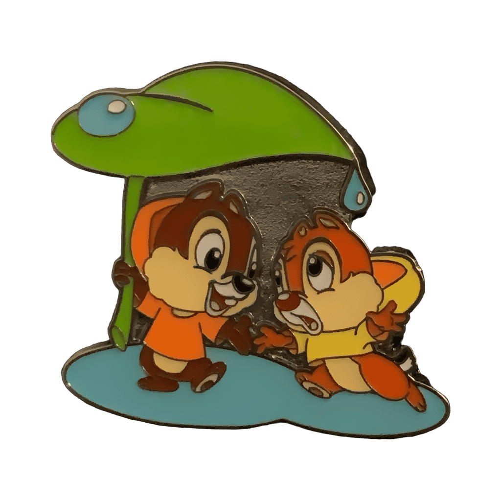 Rainy Days - Chip and Dale Disney pin