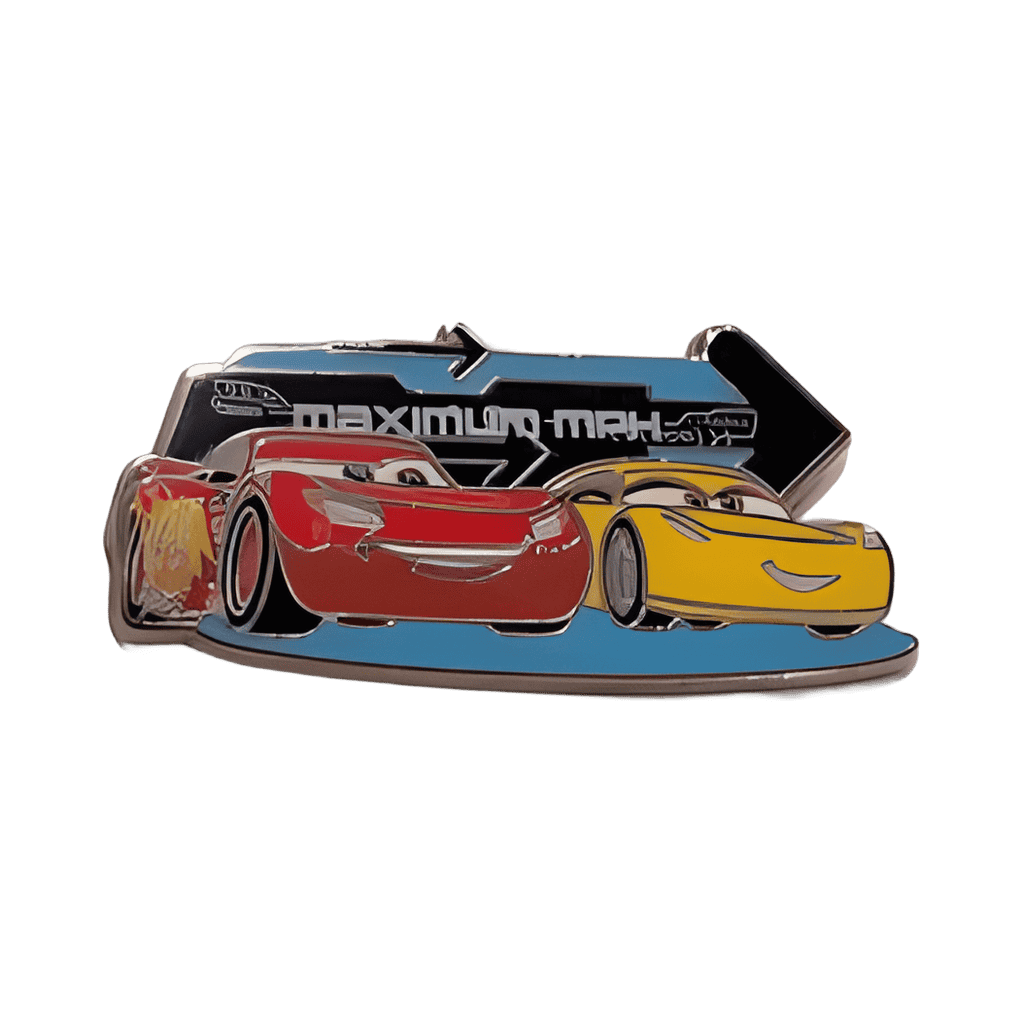 Cruz Ramirez and Lightning McQueen Maximum MPH Disney pin