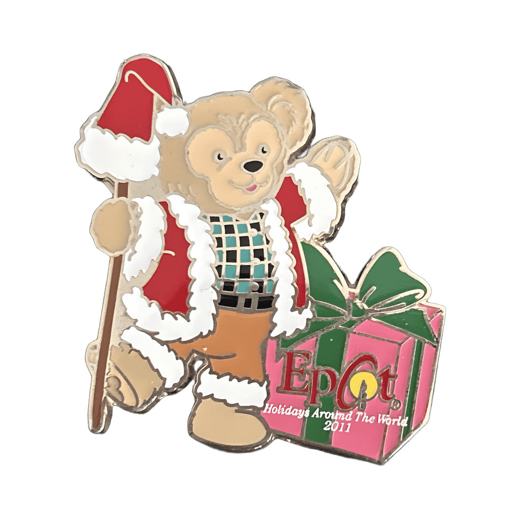 Duffy Santa EPCOT Holidays Around The World 2011 Disney pin