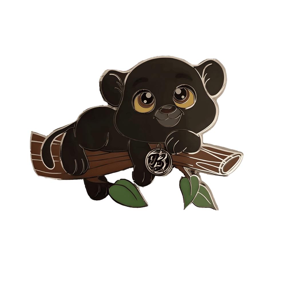 Bagheera Disney pin