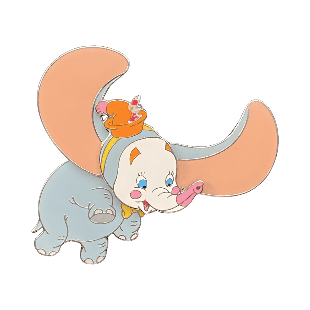 Flying Dumbo as a Clown Disney pin
