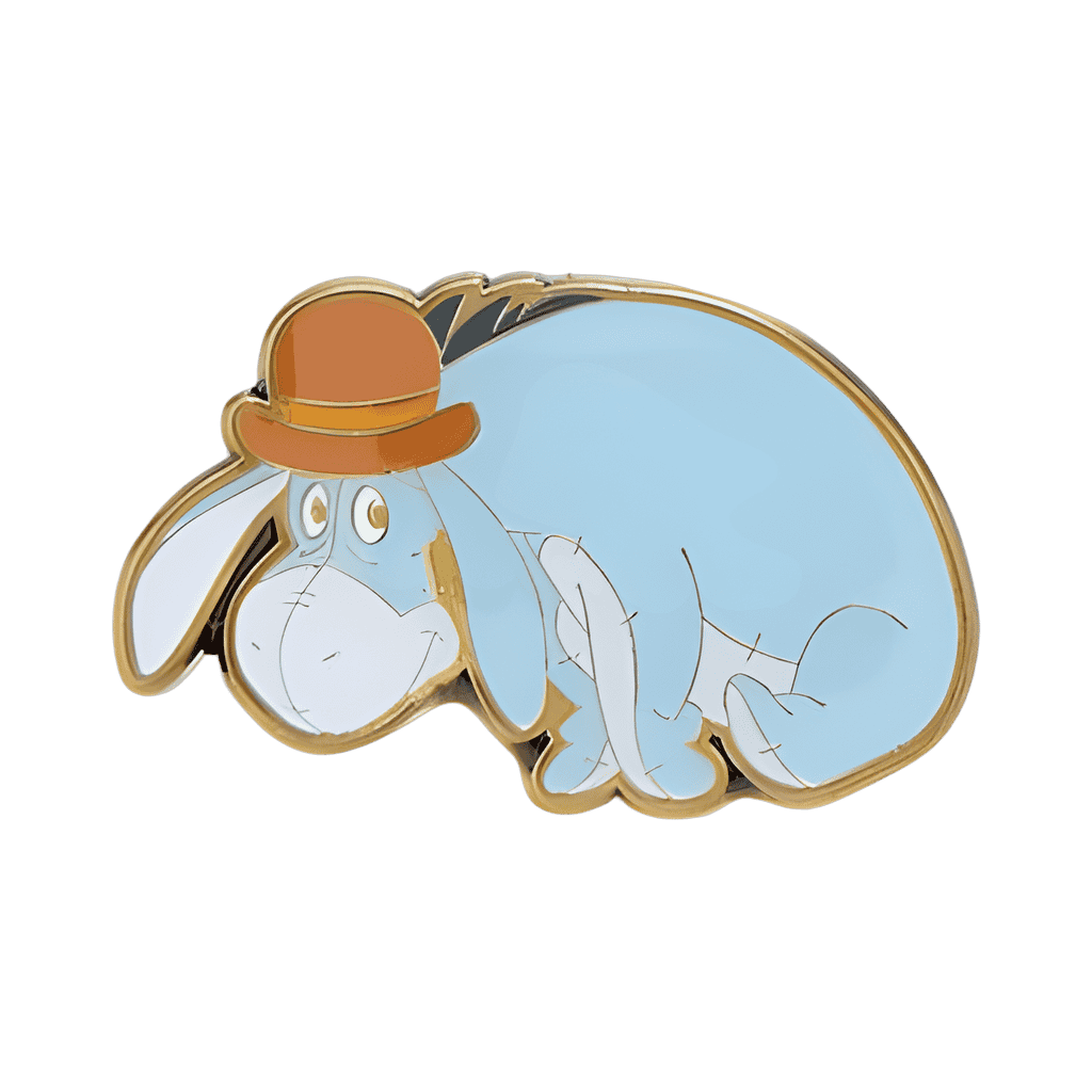Bowler Hat Eeyore Disney pin