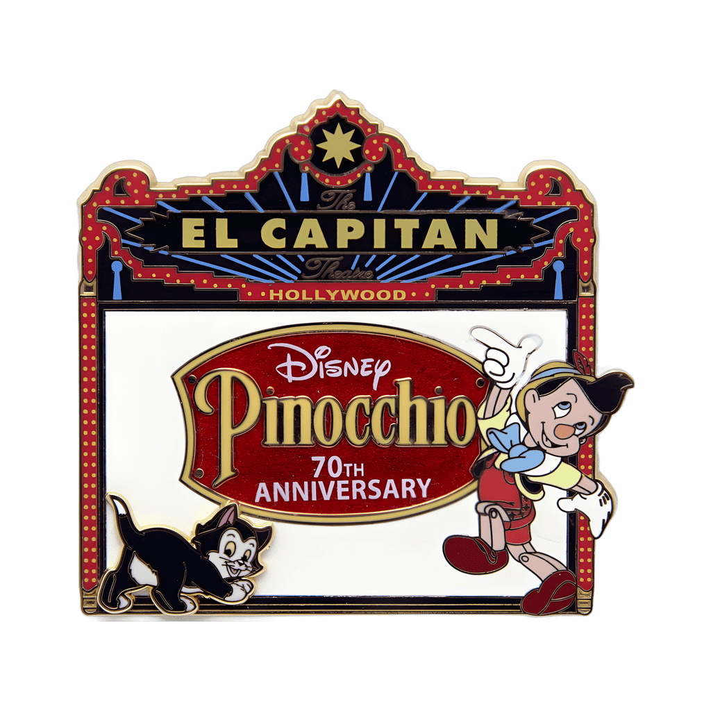 Pinocchio (70th Anniversary) Disney pin
