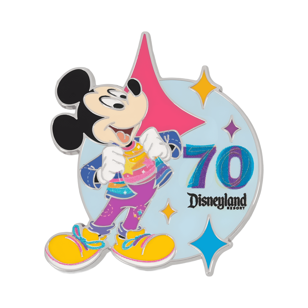 Diamond Star Characters - Mickey Disney pin