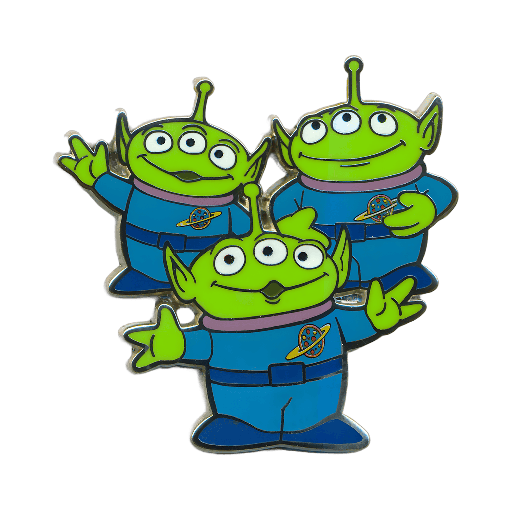 Little Green Men (LGM) Disney pin