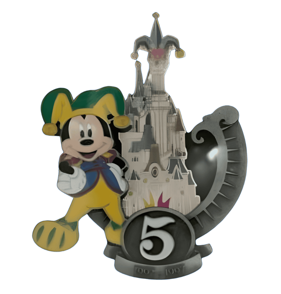 Mickey 5 Disney pin
