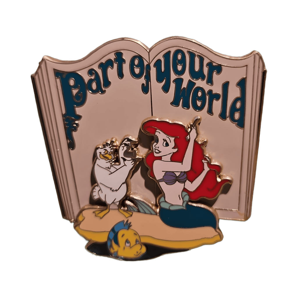 Open Storybooks - Part of Your World Disney pin