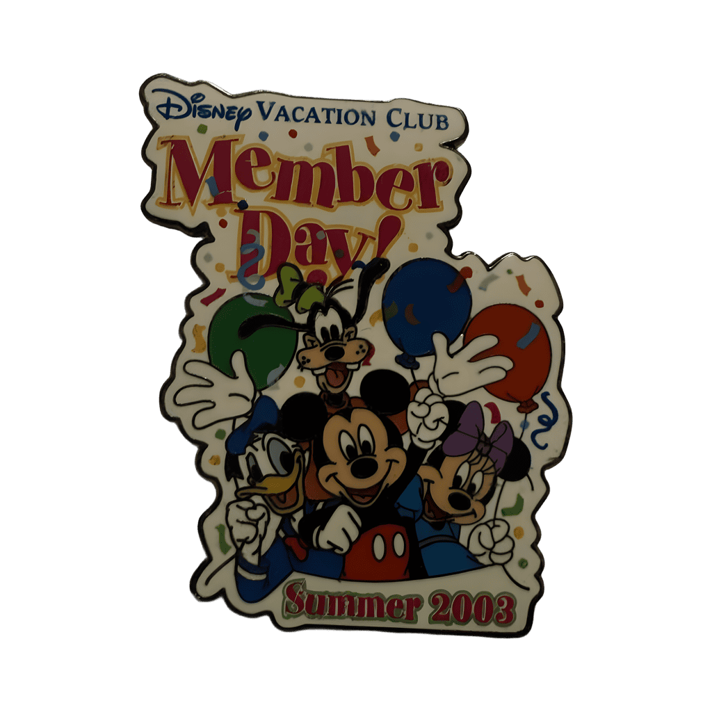 Member Day Summer 2003 Disney pin