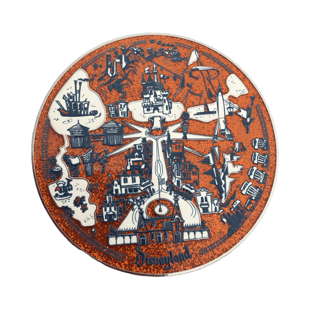 Vault Map Disney pin