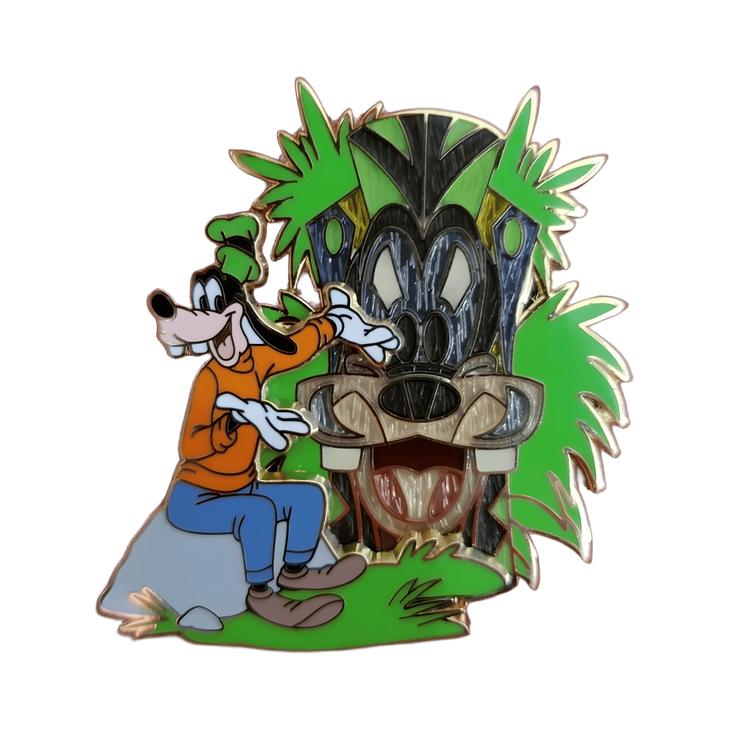 Goofy Character Mask Disney pin