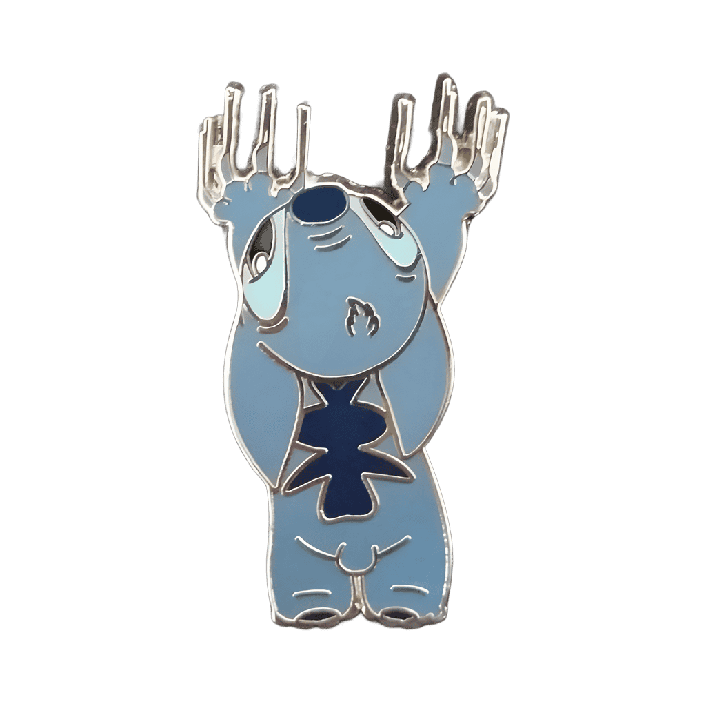 Stitch Hanging On Disney pin