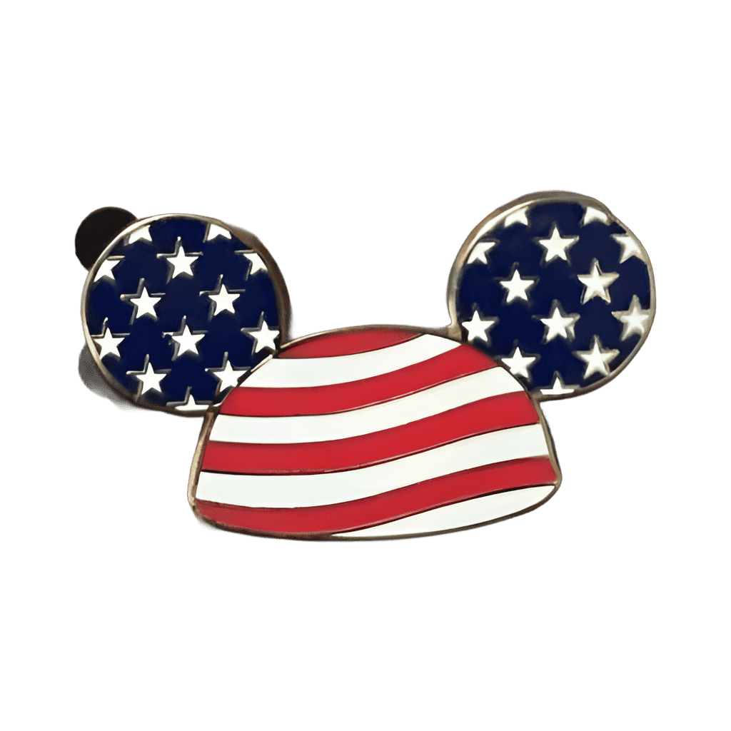 Patriotic Ear Hat Disney pin